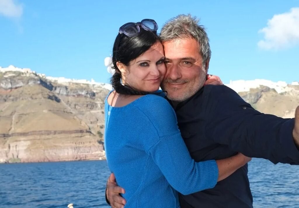 Emanuela Pecchia and his partner