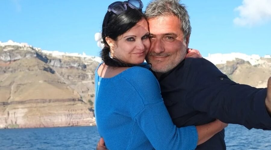 Emanuela Pecchia and his partner