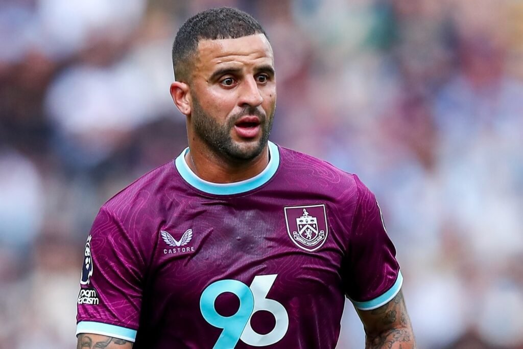 Kyle Walker in Burnley jersey