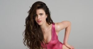Margaret Qualley posing