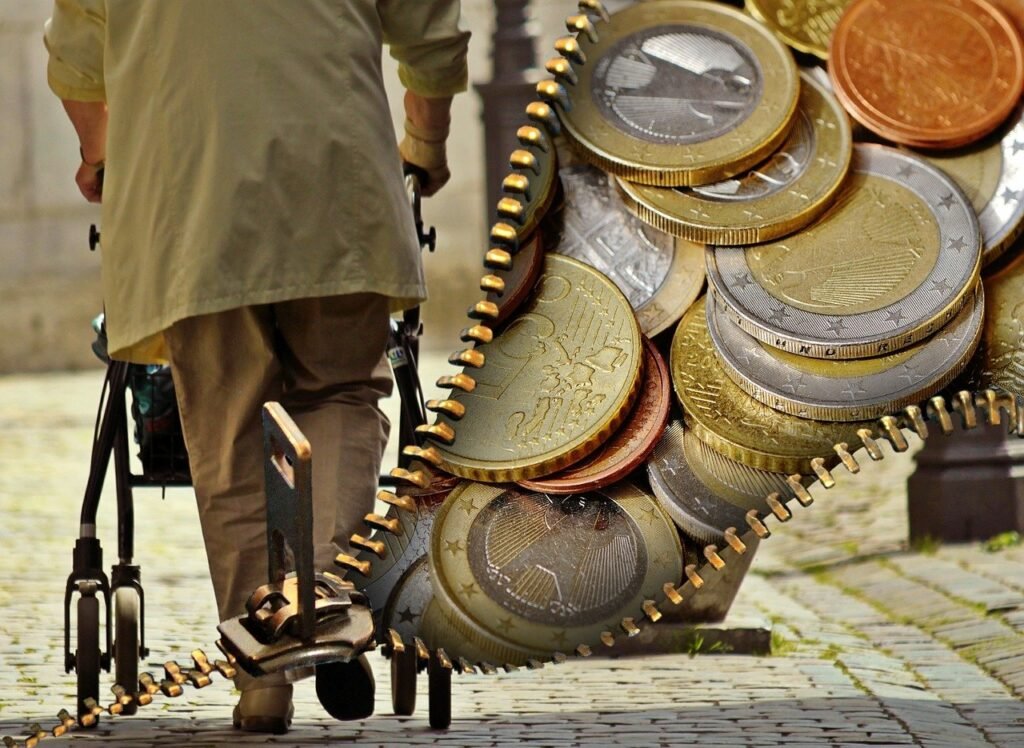pension credit news where men old man is walking to get his pension