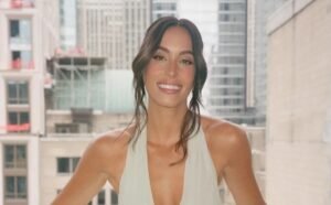 Ines de Ramon and Brad Pitt