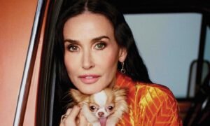 Demi Moore’s Shocking Pre-Wedding Cheating Confession Demi Moore with a dog