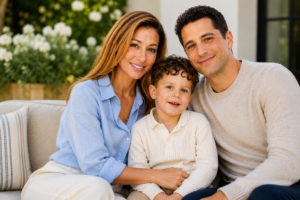 Colton Aflalo: Know About Marielle Hadid’s Son and His Place in the Famous Hadid Family Colton Aflalo with his parents Marielle Hadid and Sammy Aflalo in a family portrait connected to the Hadid family